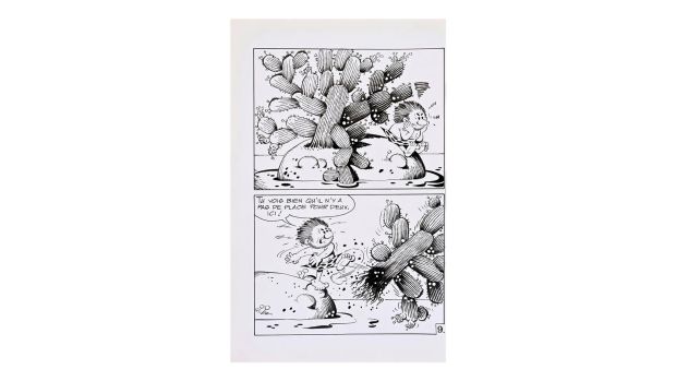 Collectif : Un ensemble... - Lot 213 - Collectif : Un ensemble de planches originales comprenant...