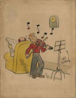 Gus Edson original self-caricature, ’The Gumps’ artwork & more from the collection of Martin Landau. | Profiles in History