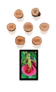 Jean-Paul Albinet & Silvio Cadelo - Pensées Installation murale. Textes gravés