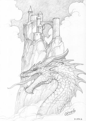 The Guardian Below the Castle D-394 b | Corner4art