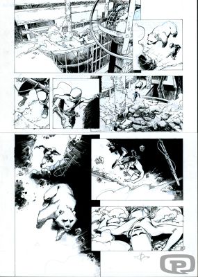 Olivier Vatine | Niourk Volume 3, Page 05 - Original Art by Olivier Vatine | Pulp’s Art