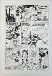 Budd Root - Original Art n.10 "Cave Woman: Pangean Sea" - Signed - Loose page - First edition - (2004) | Catawiki