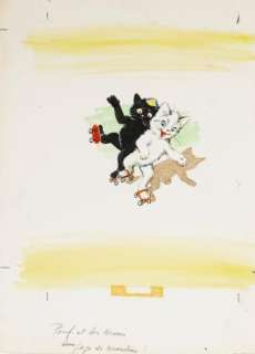 Probst Pierre | Rarissime l’illustration de l’auteur de Caroline représentant... | Vermot et Associés