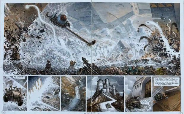 The Metabarons, Vol. 6, Pages 36–37 | Corner4art