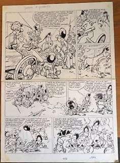 Sandron, Jacques - Planche originale - Godaille et Godasse