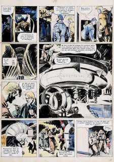 Sirius | L’Epervier Bleu, planche n°90 Ã  l’encre de Chine… | Banque Dessinée