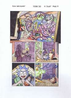 Benjamin Dewey - Rick and Morty (Oni Press) issue #30 (page 17)