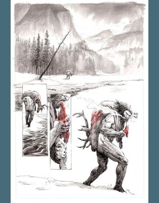 Dave Wachter | Logan: Black, White & Blood #1: Page 01 | Dave Wachter