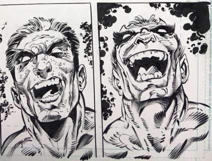 John Byrne - John Byrne - Blood of the Demon #1 - Original art page - original art - (2005) | Catawiki