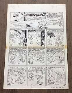 Mouminoux, Guy - Planche originale - Rififi, le moineau turbulent - (1970) | Catawiki