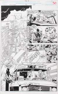 Marvel | Punisher, ensemble de 2 planches. La première pla… | Banque Dessinée