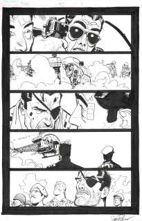 Goran Parlov | FURY MAX #3 pg 07 | Goricki Art