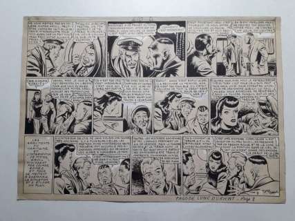 Amok - Antonio Canale - Tav. Origin. n. 7 "La Pagoda della Luna d’Oriente" - Firmata - Loose page | Catawiki