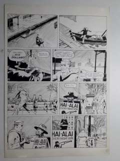 Attilio Micheluzzi - Tav. Origin. n. 15 "Rosso Stenton: Shanghai" - Loose page - (1983) | Catawiki