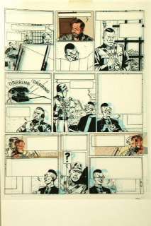 Jacobs | Blake et Mortimer, bleu de coloriage (partiellemen… | Banque Dessinée