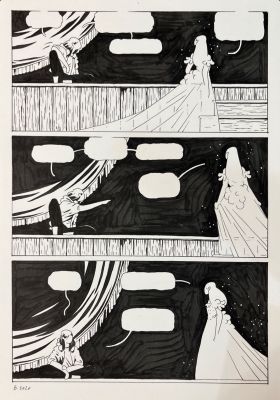 Borja González | Página de La reina orquídea | The Comic Art Agency