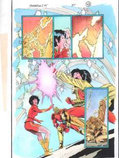 Ashley Wood, John Kalisz, Steve Lightle | Generation X ’95 #1 P.37 / 43 Color Guide Art - Cordelia Frost - 1995 | Anthony’s Comic Book Art