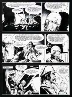 Vance | Bruce J. Hawker, planche n°17 Ã  l’encre de Chine… | Banque Dessinée