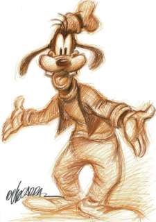 Hey Goofy! - Original Drawing - Joan Vizcarra - Original Art | Catawiki