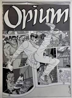 Daniel Torres - OPIUM – Planche Originale – N° 59