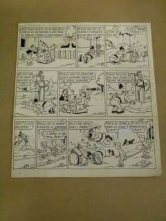 Les Joyeux Lurons (De Vrolijke bengels) - Originele gag-pagina - met Franse teksten | Catawiki