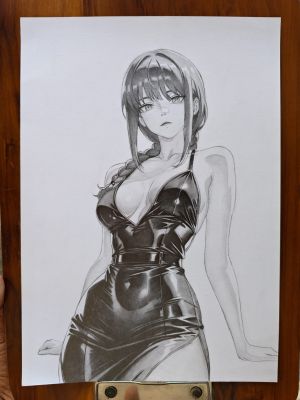 Sanji Art | Makima (Original Art) | Raremarq (Buy It Now)