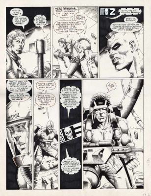 Kev Walker, Steve Dillon - 2000 AD Prog 626 Page #11 by Steve Dillon & Kev Walker