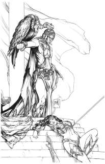 Mike Krome | Shahrazad #4 Cover | Mike Krome