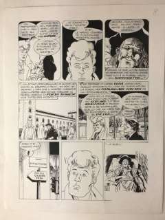 Martyn Mistére - tavola originale "Mysteri a Milano" - Loose page - (1993) | Catawiki