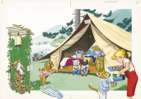 Pierre Probst | Les Vacances de Caroline - Tome 6 | Artcurial