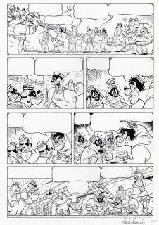 Andrea Ferraris | Kings of prison p. 10 | Tavole Originali