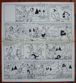 Rop, Edward de | Original plate (p.89)  - De Lustige Zwervers  - (1959) | Catawiki