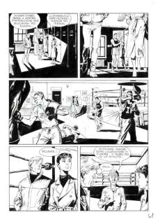 Julia n. 89 - Tavola Originale "un mondo di pugni" - Loose page - First edition - (2006) | Catawiki