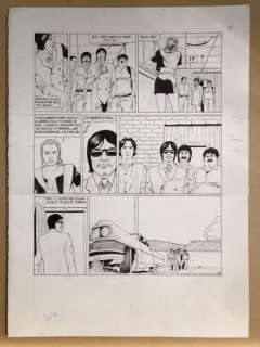 Renaud - Planche originale - Jessica Blandy T18 - Le contrat Jessica - (2000) | Catawiki