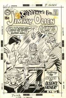 Curt Swan, Murphy Anderson | Jimmy Olsen Issue 124 Page Cover | Albert Moy