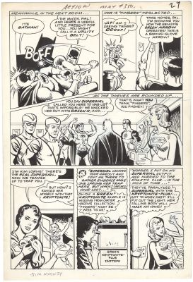 Jim Mooney | Action Comics #350 p9 | Nostalgic Investments