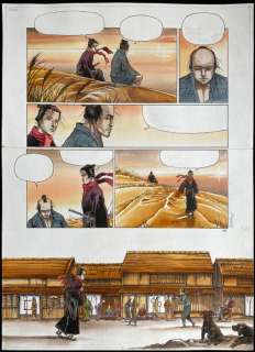 Jung - Planche originale couleur - Okiya - La Maison des plaisirs défendus - (2006) | Catawiki