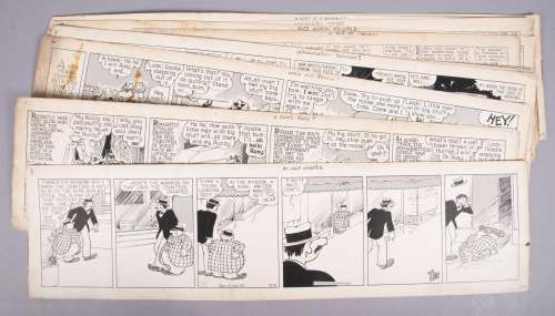 Harry J Tuthill, Missouri 20th Century, Collection of Twelve Comic Strips | misc / divers
