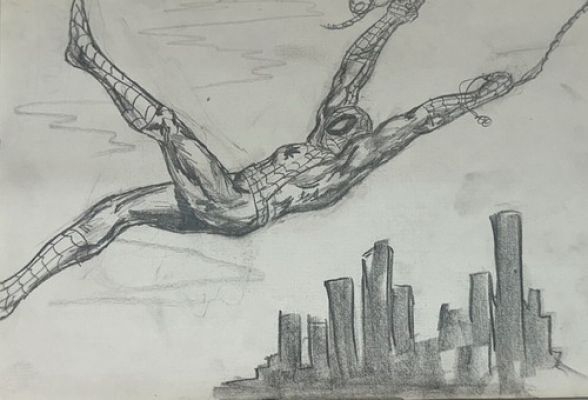 Dynamic Spider-Man Original Pencil Illustration – Comic Art | eBay US (Buy It Now)