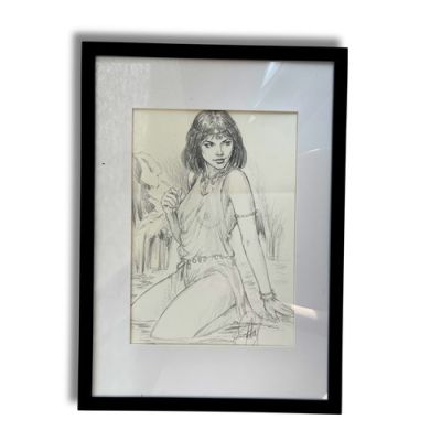 DELABY Philippe – Dessin original « Murena » (dédicace) - Rare - 24 x 21 cm | eBay Europe (Buy It Now)