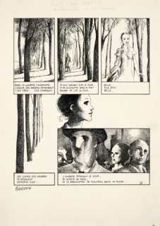 Edmond Baudoin - Lot 28 - Les Sentiers cimentés - Rencontre