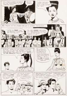 Jesse Marsh Four Color #161 Tarzan and the Fires of Tohr Story Page 22 Original Art (Dell, 1947)....