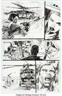 Sienkiewicz, Bill | Bill Sienkiewicz and Denys Cowan - Story Page Original Art Group of 3 (2001-2016).... (Total: 3 Original Art) | Heritage