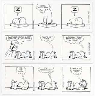 Davis, Jim | Jim Davis Garfield Consecutive Daily Comic Strip Original Art Group of 6 (PAWS, 2009).... (Total: 6 Original Art) | Heritage