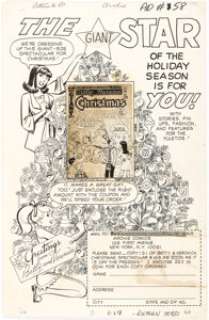 Archie Comics Artist - Archie Artist Archie Giant Series Magazine #168 House Ad Illustration Original Art (Archie, 1970)....