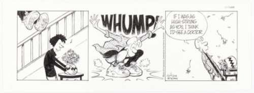 Jerry Scott and Jim Borgman Zits Daily Comic Strip Original Art dated 11-1-04 (King Features Syndicate, 2004). | Heritage
