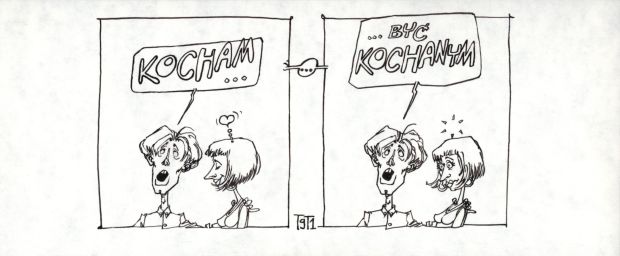 Tomasz Tomaszewski | Kocham być kochanym | Galeria Komiksu