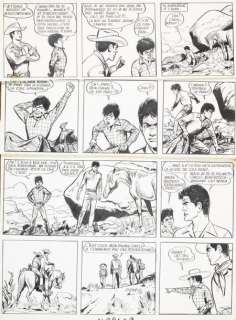 Jije | Jerry Spring Planche 18 de l’album Pancho Hors la loi... | Vermot et Associés