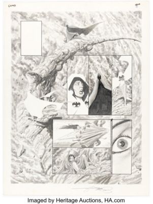 George Pérez New Teen Titans: Games #nn Story Page 71 Original Art (Marvel, 2011). | Heritage