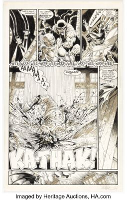 Tim Vigil and Tim Tyler Faust #6 Story Page 25 Original Art (Northstar, 1990). | Heritage